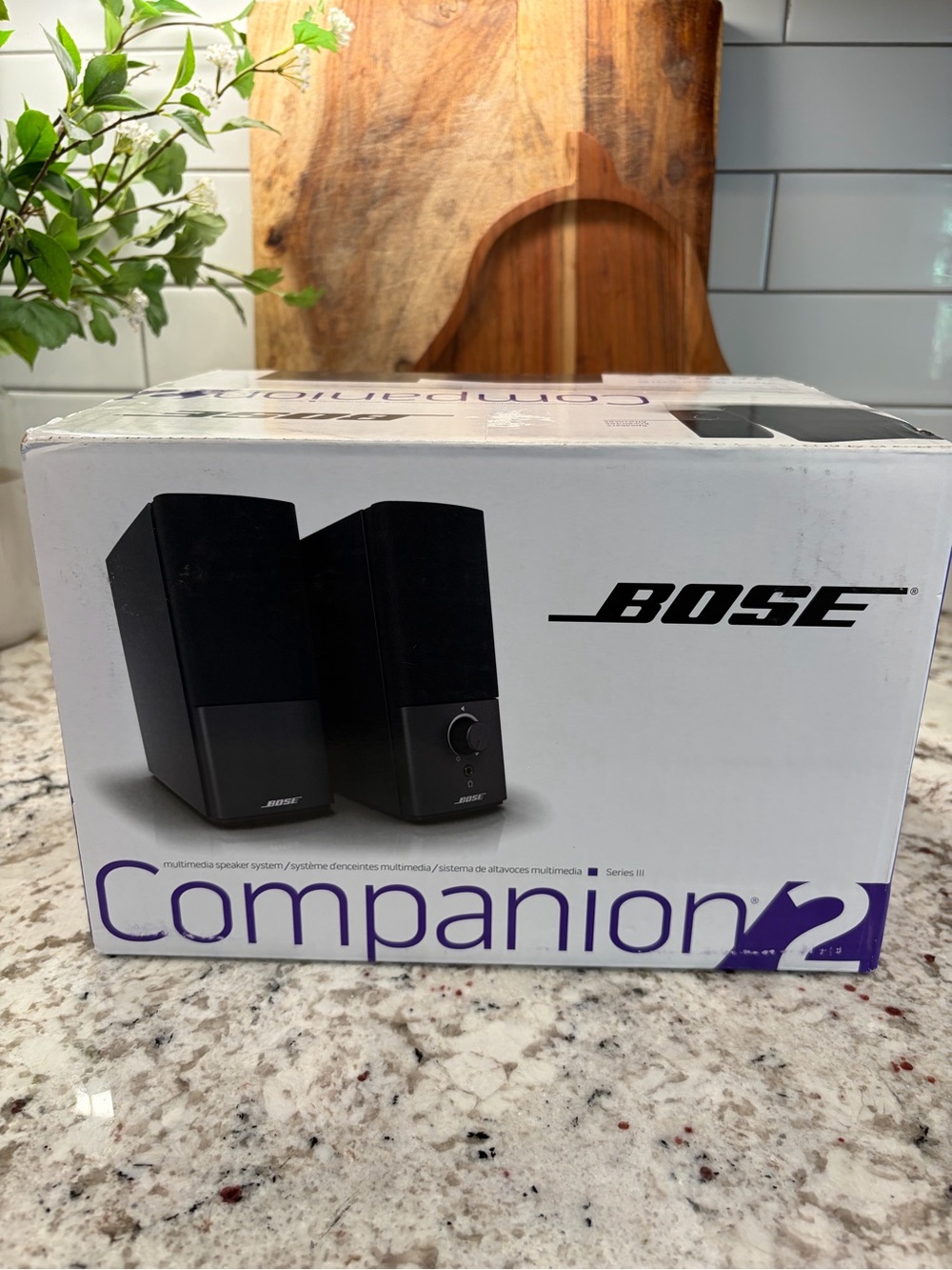Bose Companion 2 Series III Multimedia Speakers - New in Box